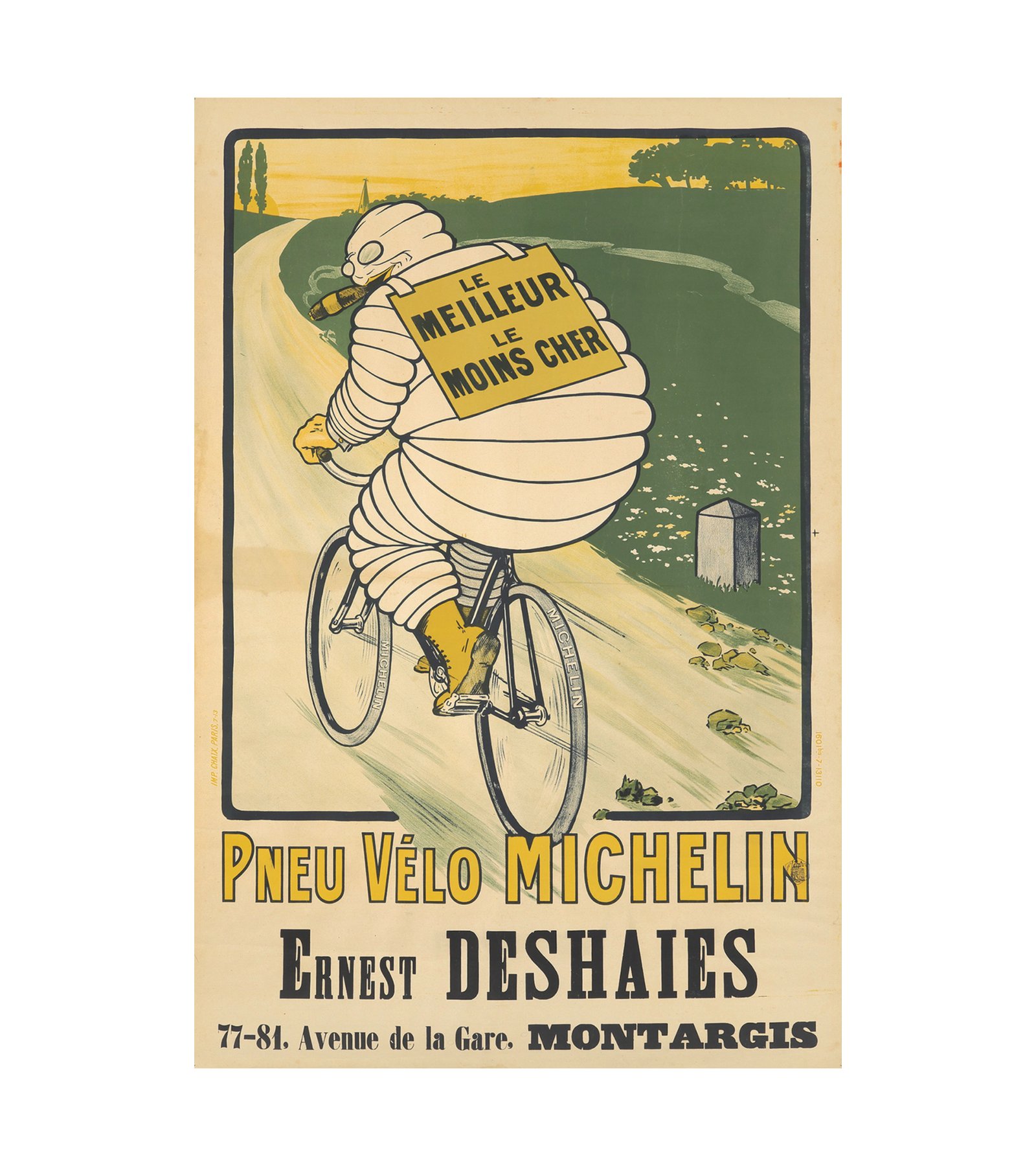 1889 Michelin Tire Man