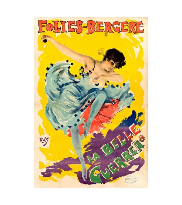 1898 Folies-Bergere - La Belle Guerrero