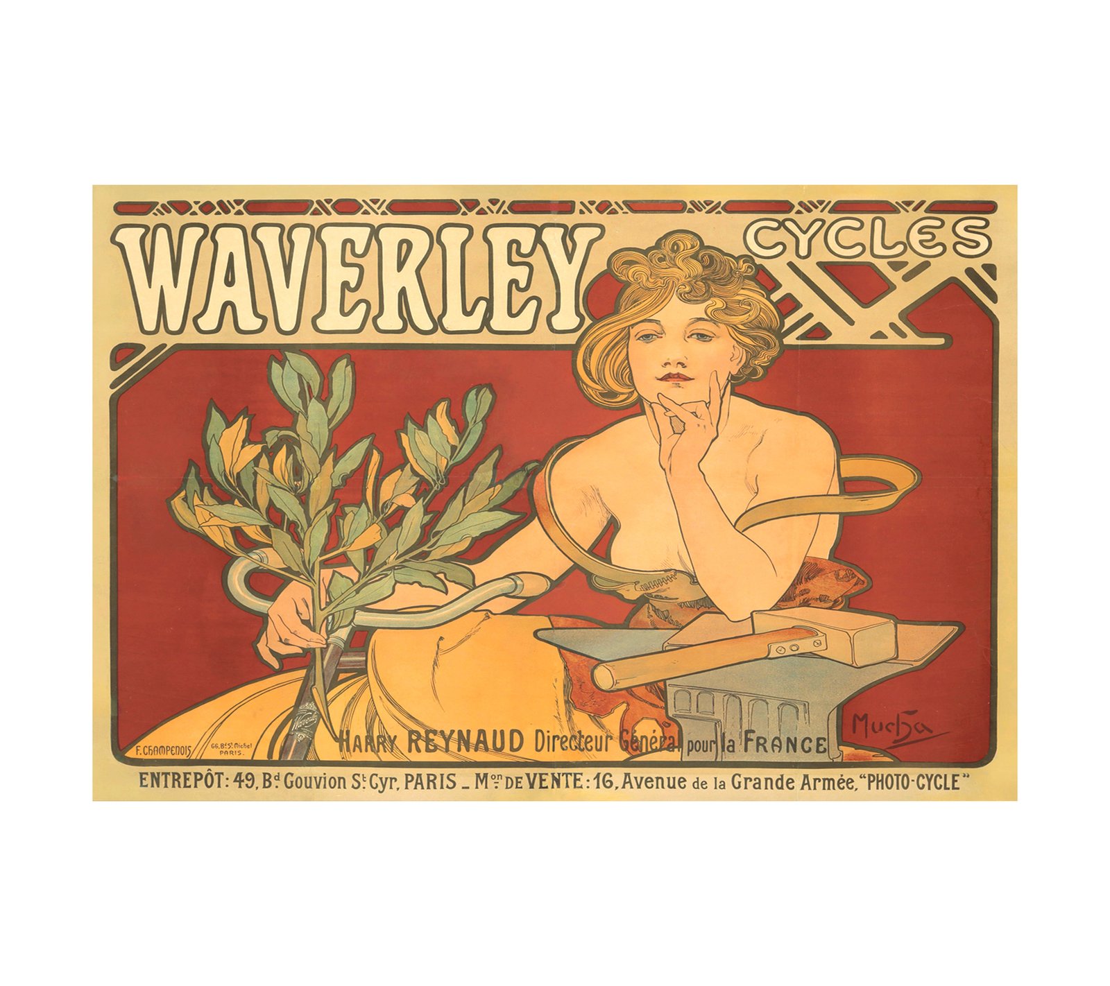 1898 Waverley Cycles