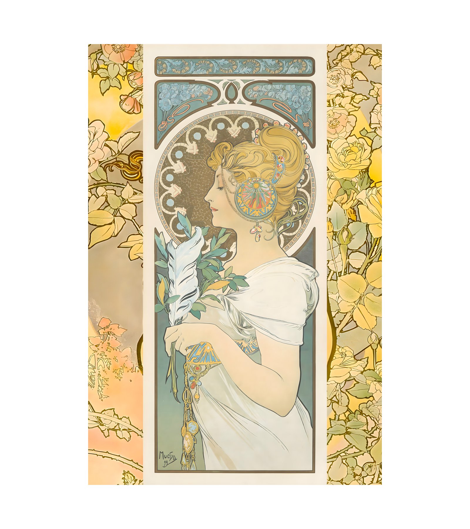 1902 ALPHONSE MUCHA - Precious Stones - Imp. F. Champenois, Paris 