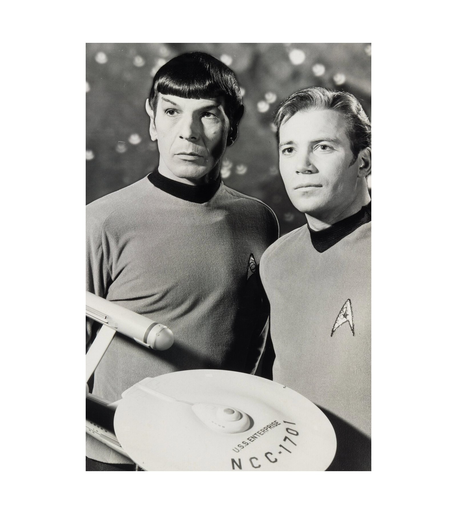 1966 (Paramount TV) William Shatner and Leonard Nimoy