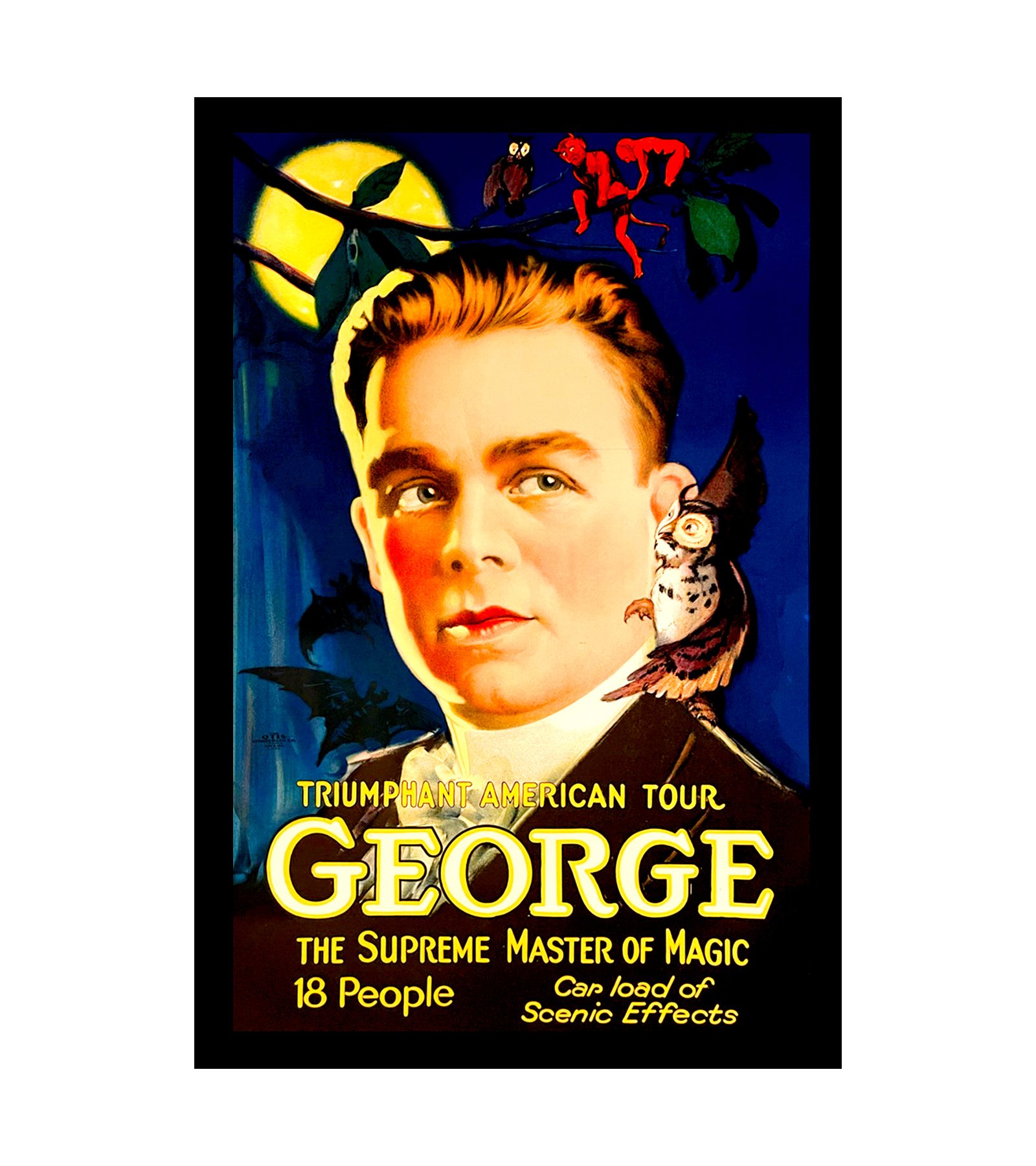 1928 George The Supreme Master of Magic American Tour
