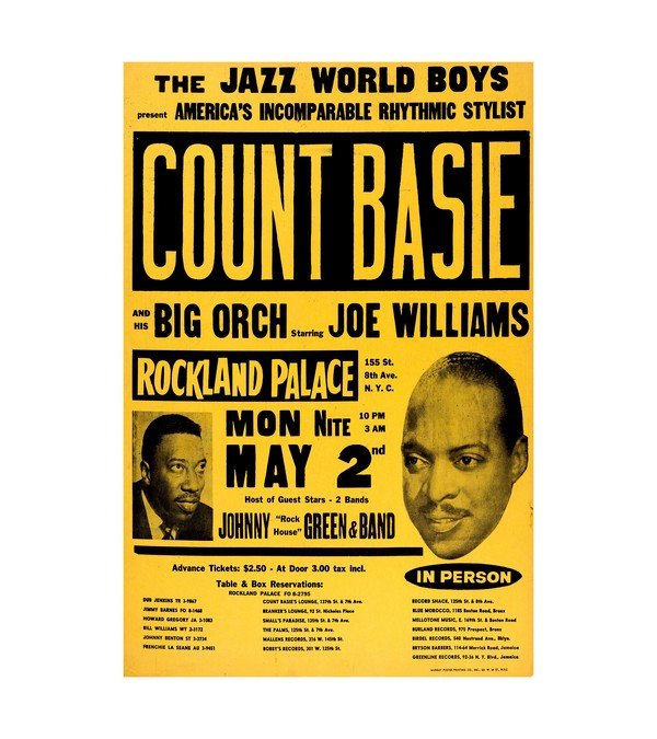 1965 Count Basie Rockland Palace (The Jazz World Boys) 