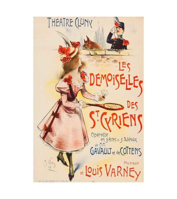 898 Demoiselles des St. Cyriens (Theatre Cluny) French Opera