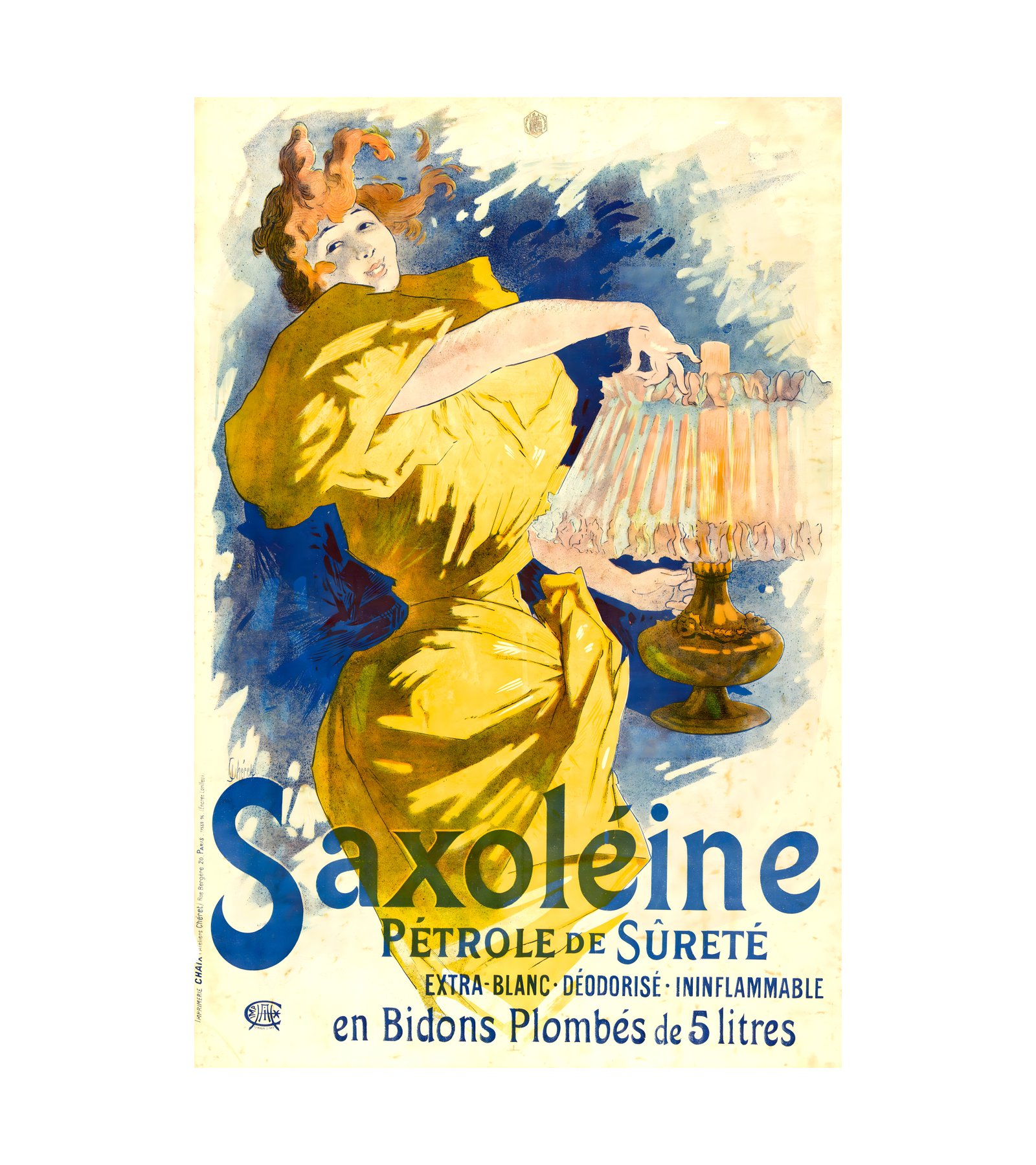 1895 Jules Cheret - Saxoleine 