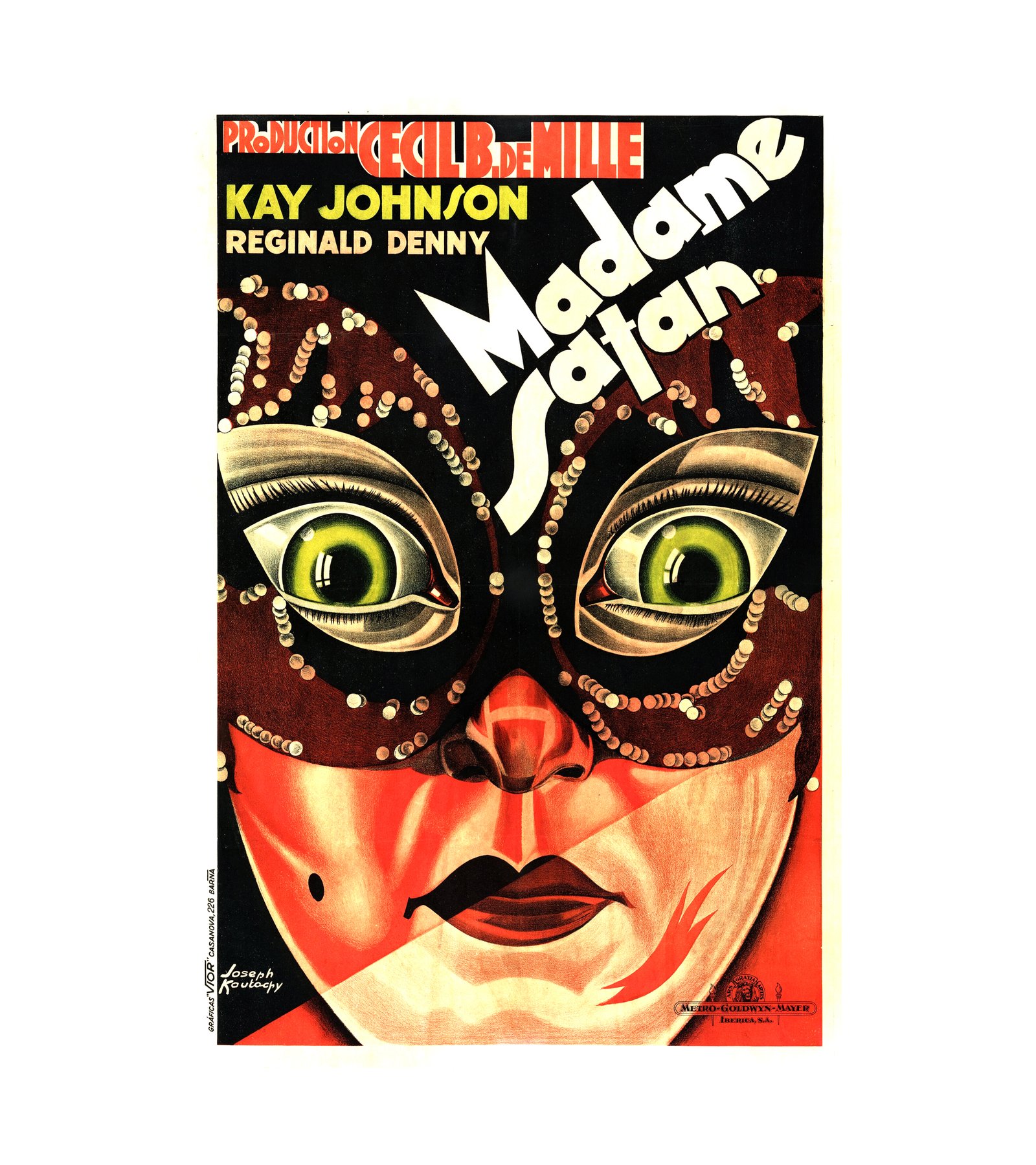 1930 Madam Satan (MGM) Spanish 