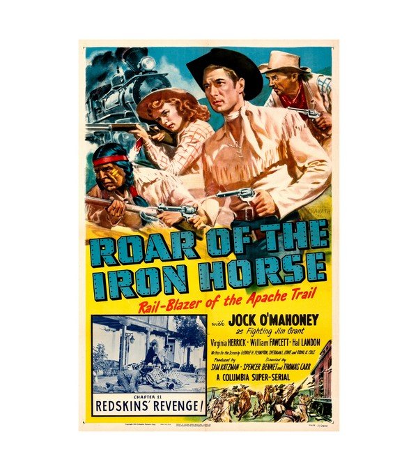 1951 Roar of the Iron Horse (Columbia 