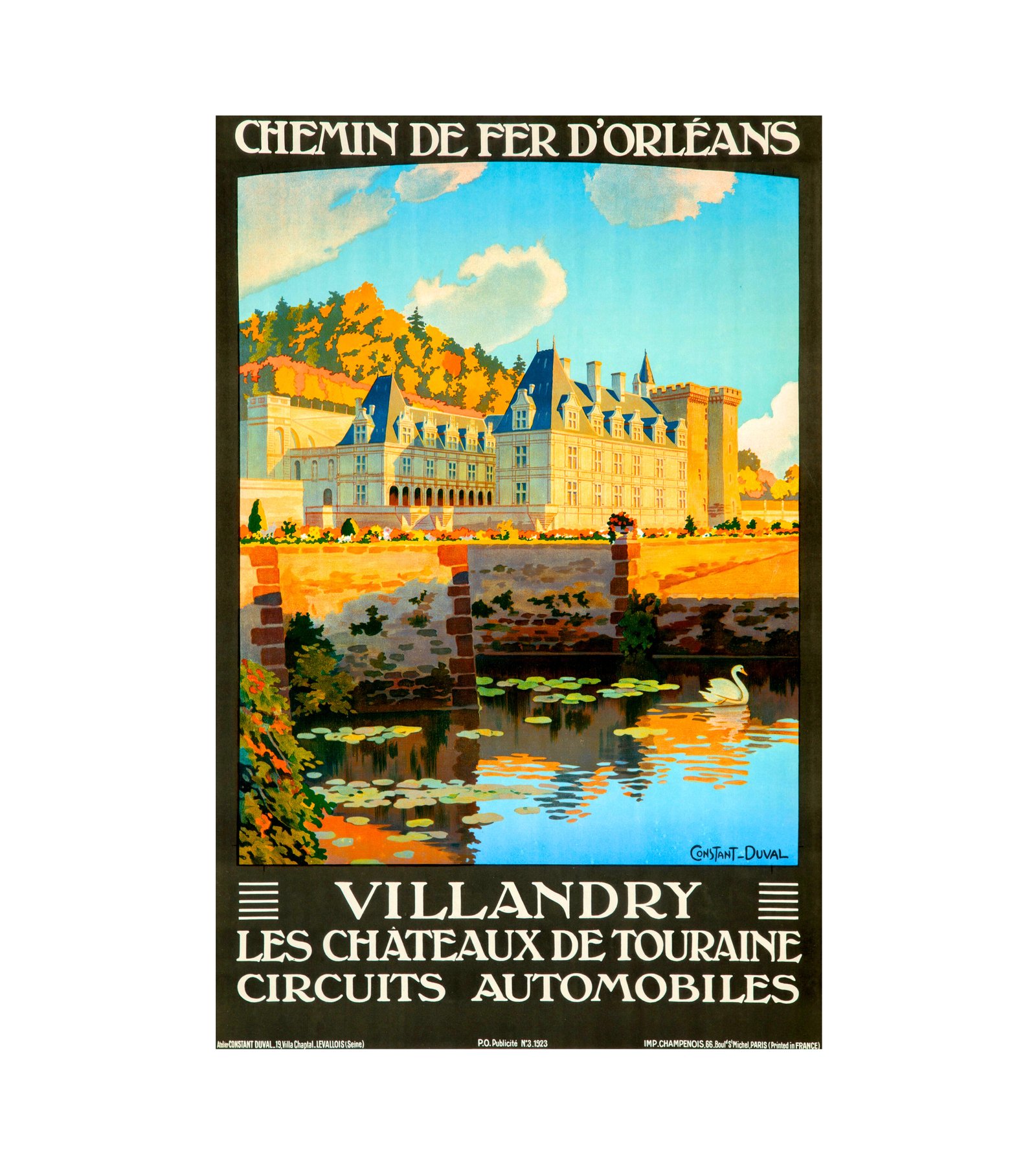 1923 Constant Leon Duval (French) Villandry 