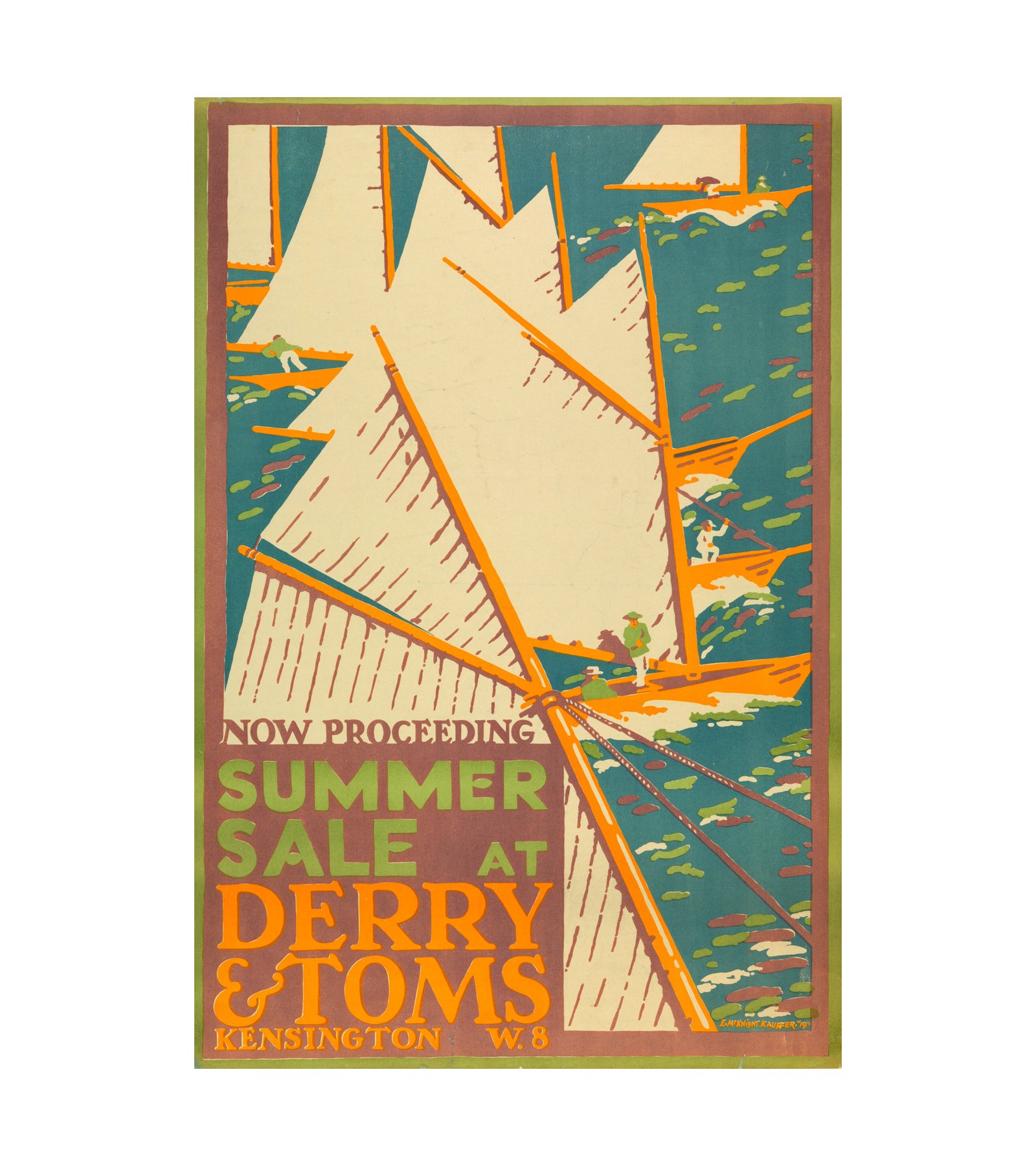 1919 Derry and Tom’s, London Edward McKnight Kauffer (American, 1890-1954).jpg