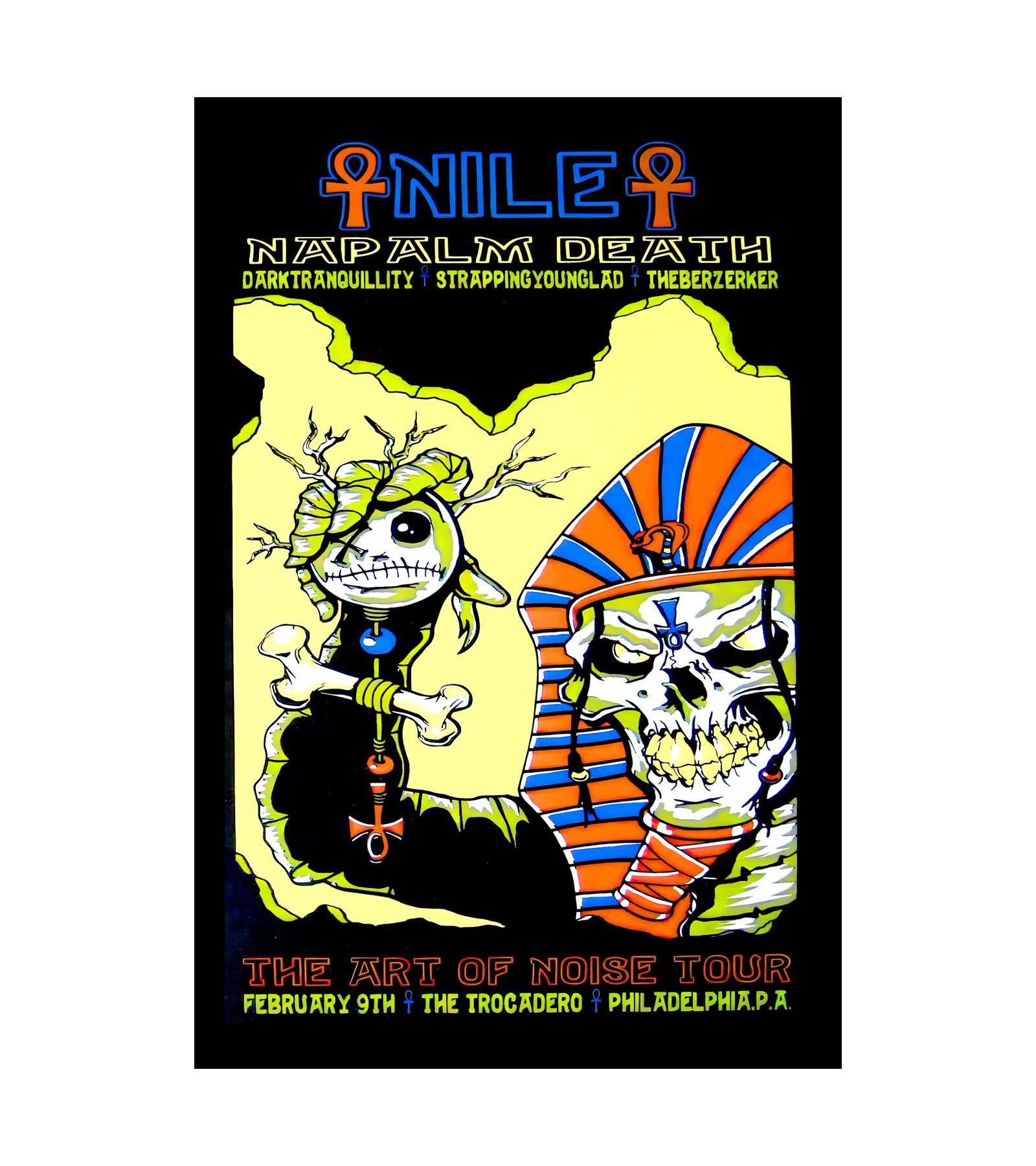 2003 Nile Napalm Death Philadelphia 