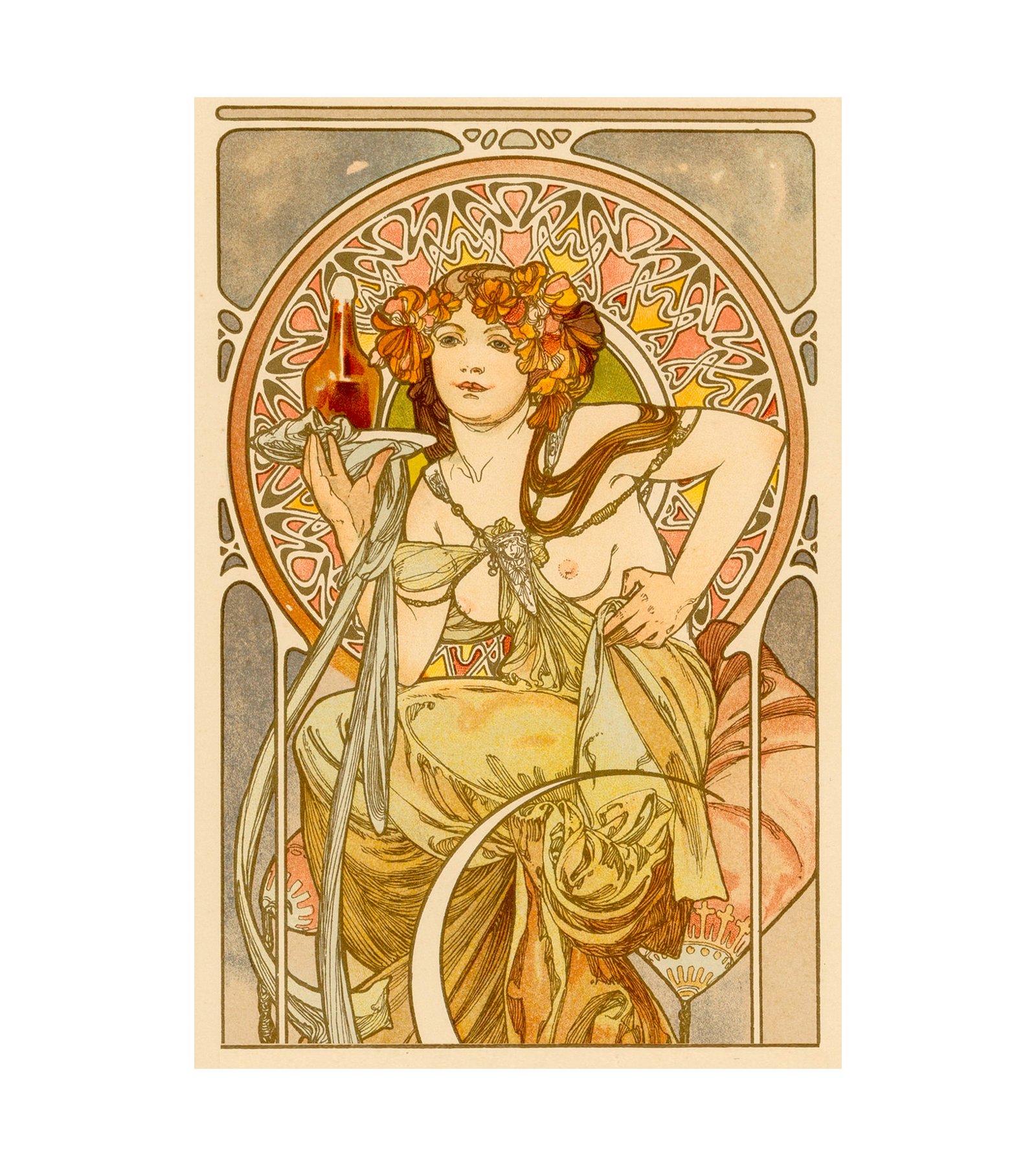 1902 ALPHONSE MUCHA (1860-1939) Alcoholic Beverage - Imp. F. Champenois, Paris.jpg 