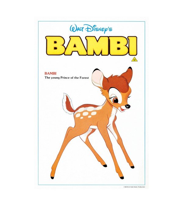1980 Bambi (Walt Disney) 1942 Re-release 