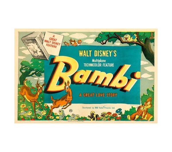 1942 Bambi (RKO) British 