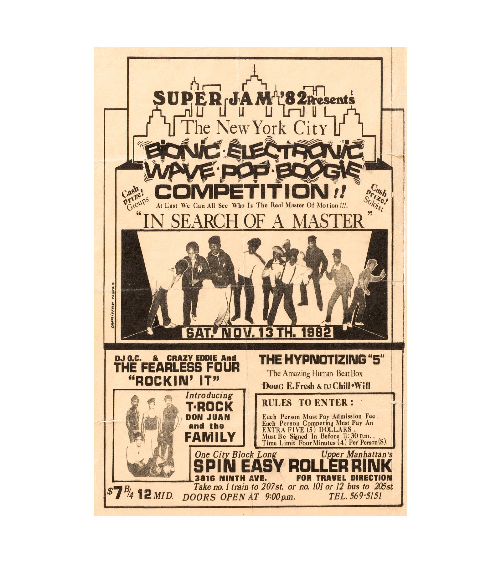 1982 Bionic Electronic Wave Pop Boogie Competition 