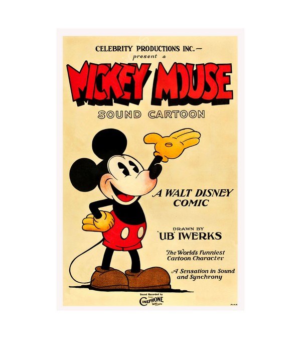 1928 Mickey Mouse Sound Cartoon 