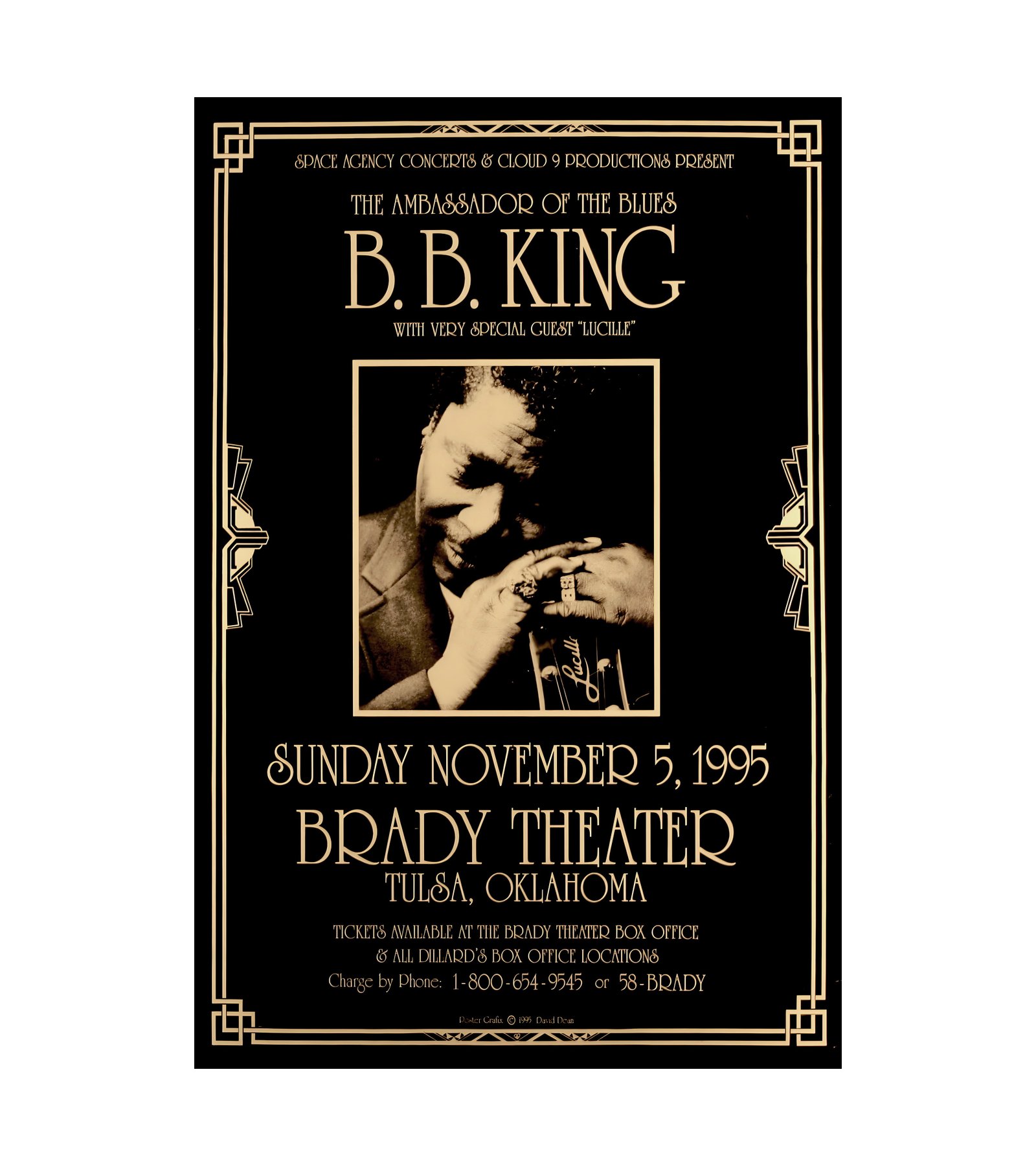 1995 BB King Tulsa, Blues 