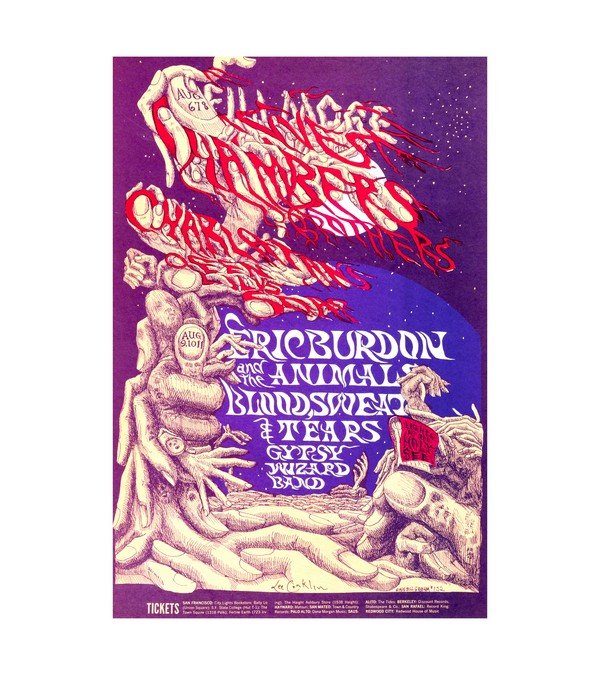 1968 BG-132 Eric Burdon & Animals S.F. 