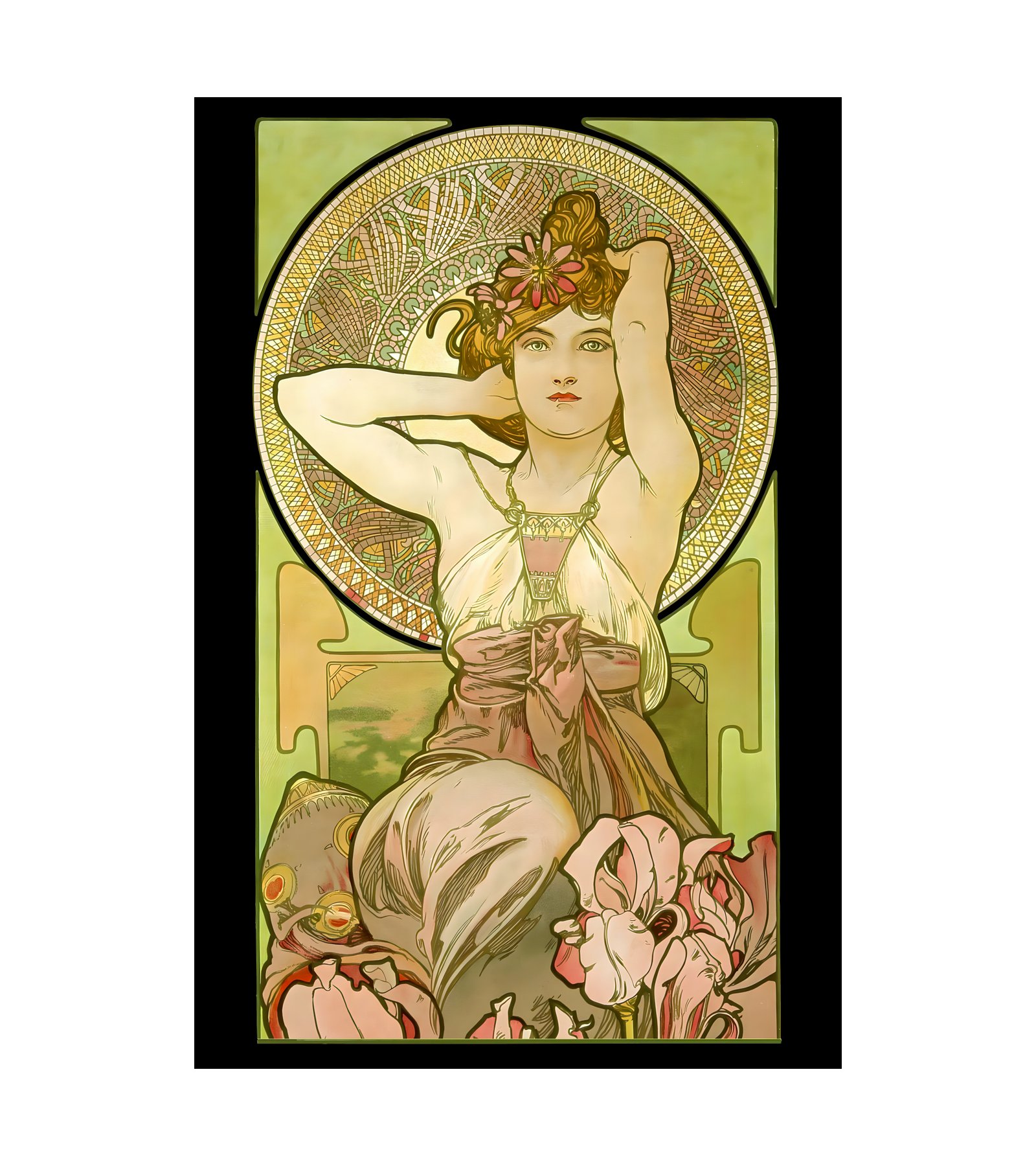 1902 ALPHONSE MUCHA - Precious Stones - Imp. F. Champenois, Paris 