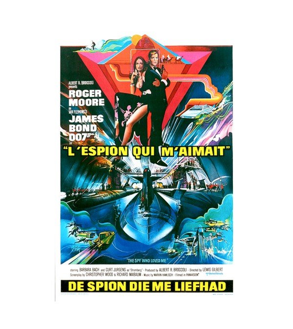 1977 The Spy Who Loved Me (United Artists) Belgian 
