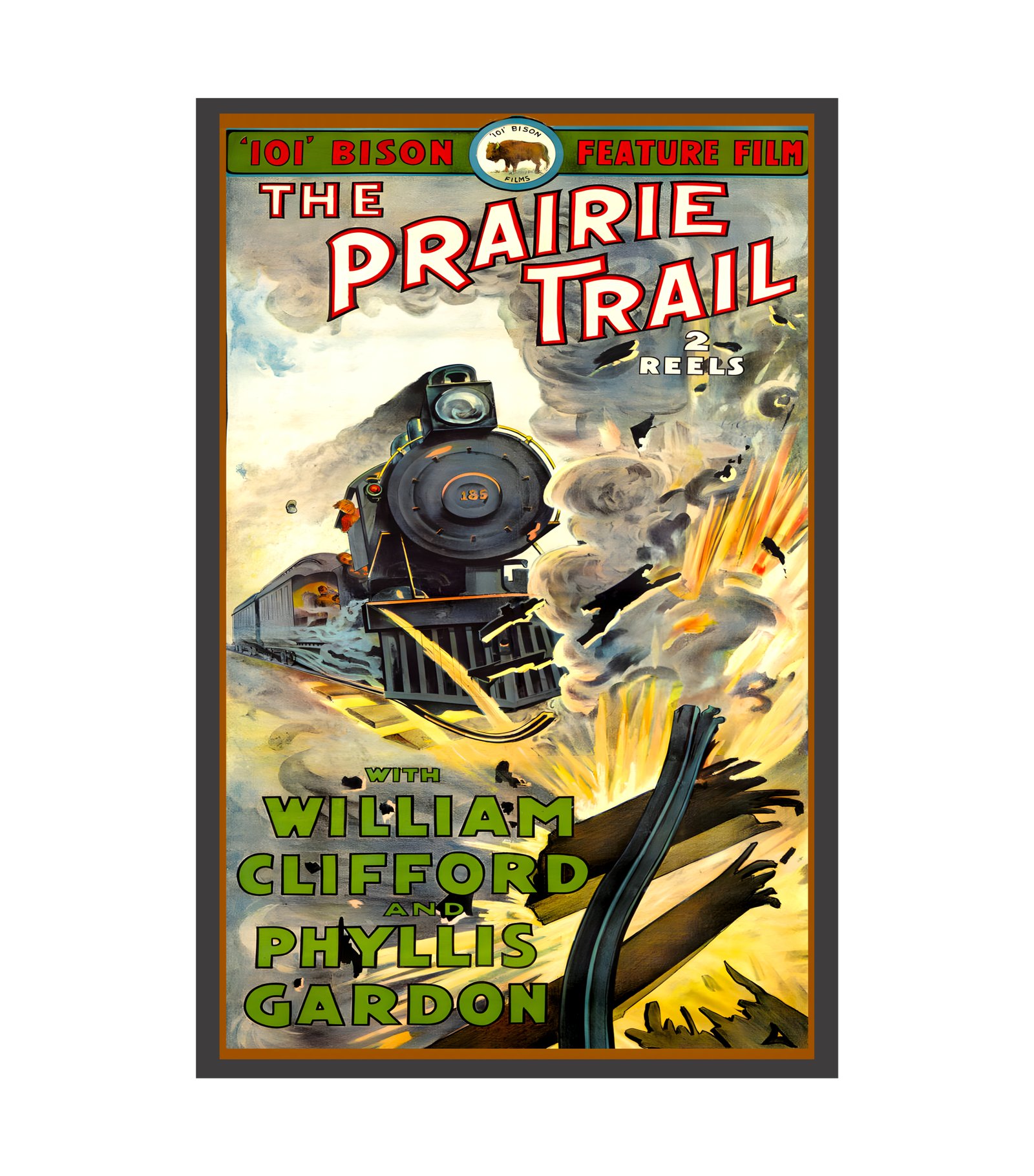 1913 The Prairie Trail - 2 Reels 