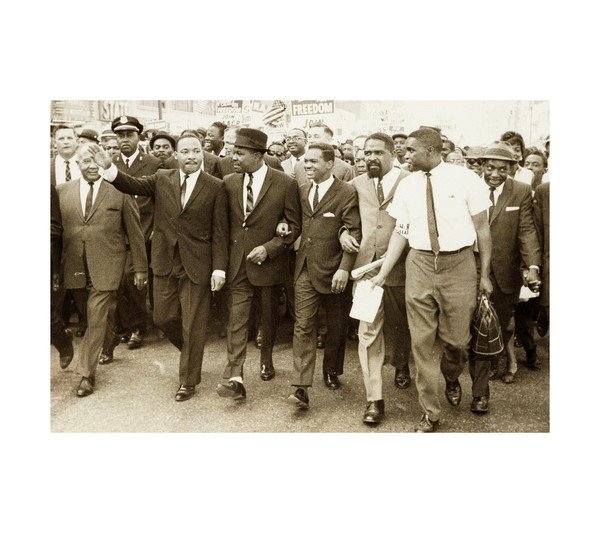 1963 Dr. Martin Luther King, Jr. - Detroit March 