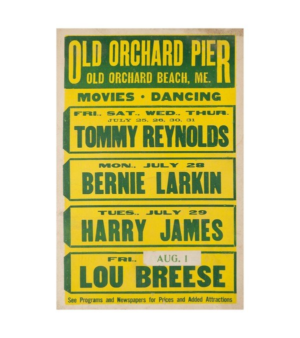 1944 Harry James Old Orchard Pier 