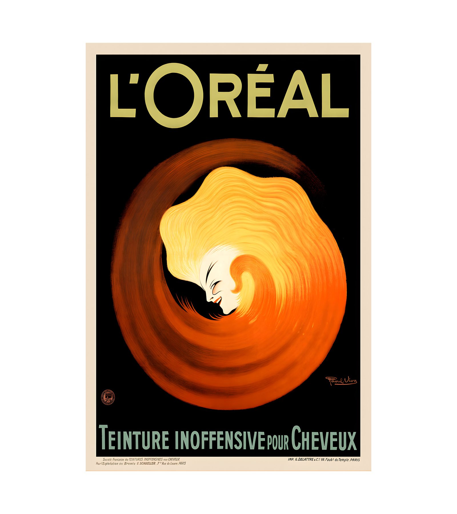1920 L'Oreal Teinture Cheveux - Vion 