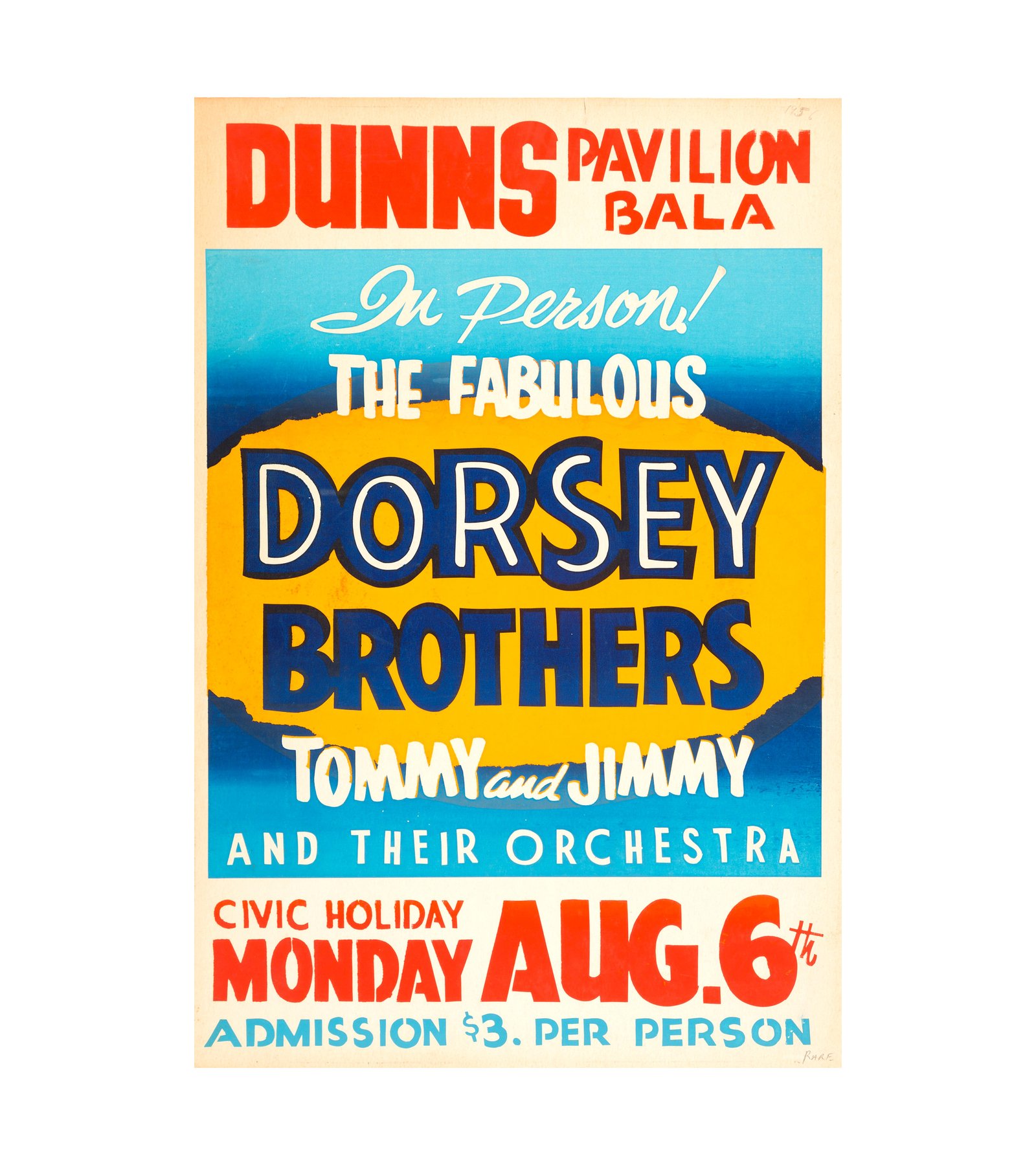 1956 The Fabulous Dorsey Brothers, Tommy & Jimmy 