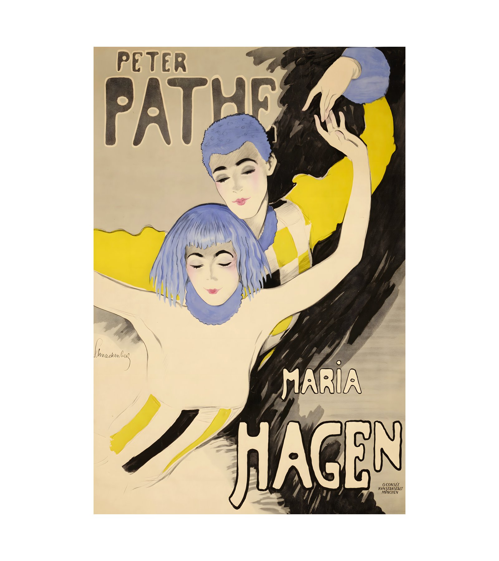 1918 Walter Schnackenberg - Peter Pathe - Maria Hagen 