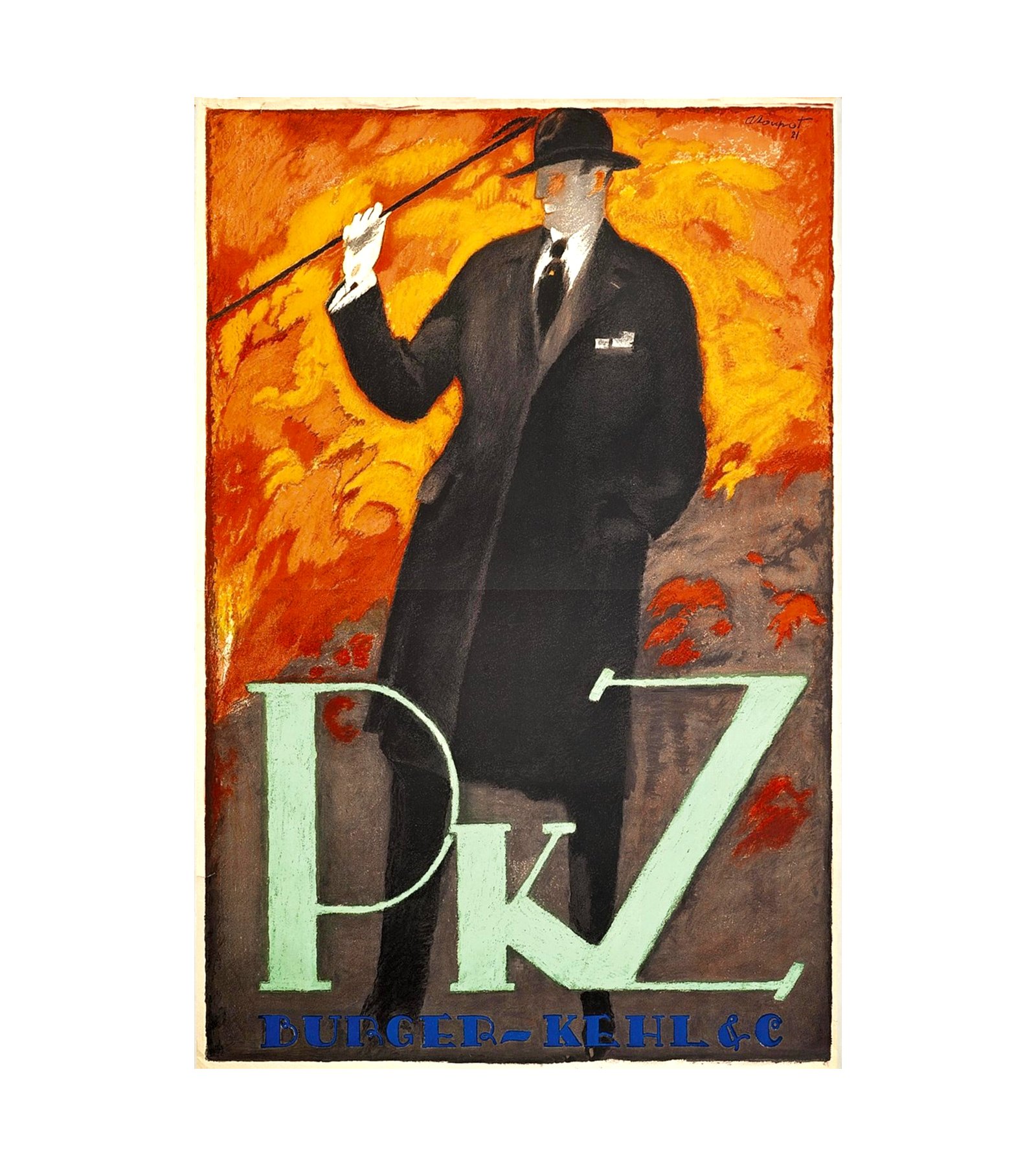 1921 CHARLES LOUPOT  PKZ  BURGER - KEHL & C. 