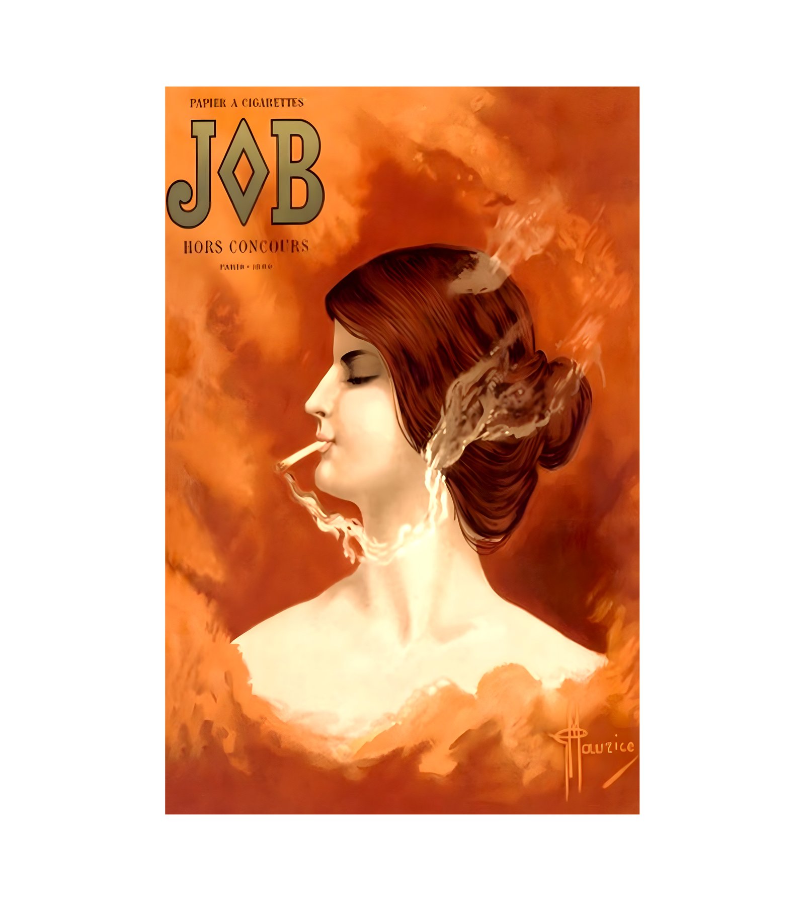 1900 JOB Papier A Cigarettes by Hernandez 