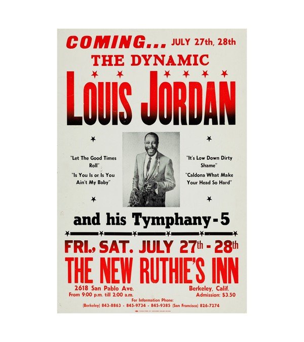 1973 Louis Jordan New Ruthie's Inn 