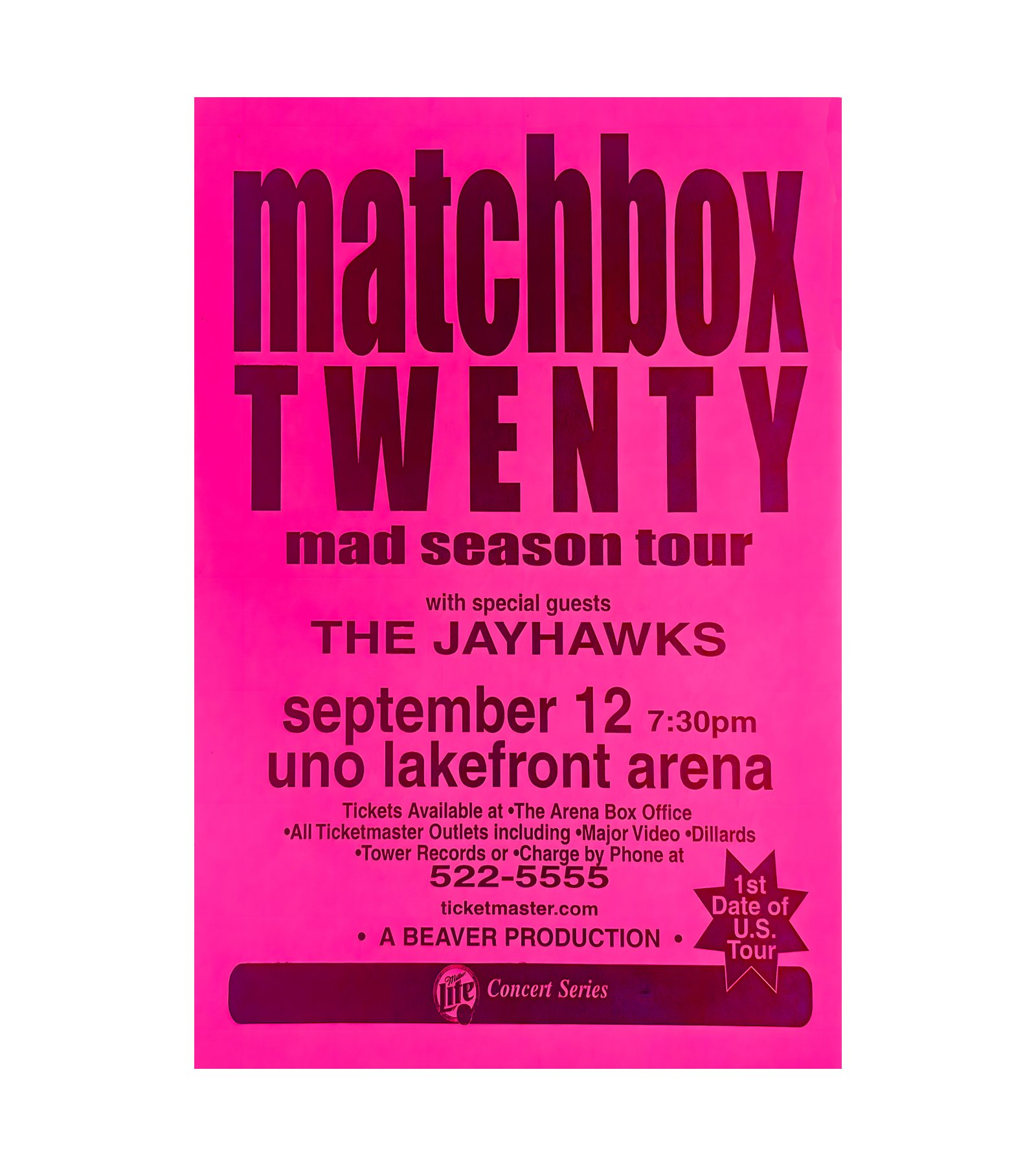 2000 Matchbox 20 New Orleans 