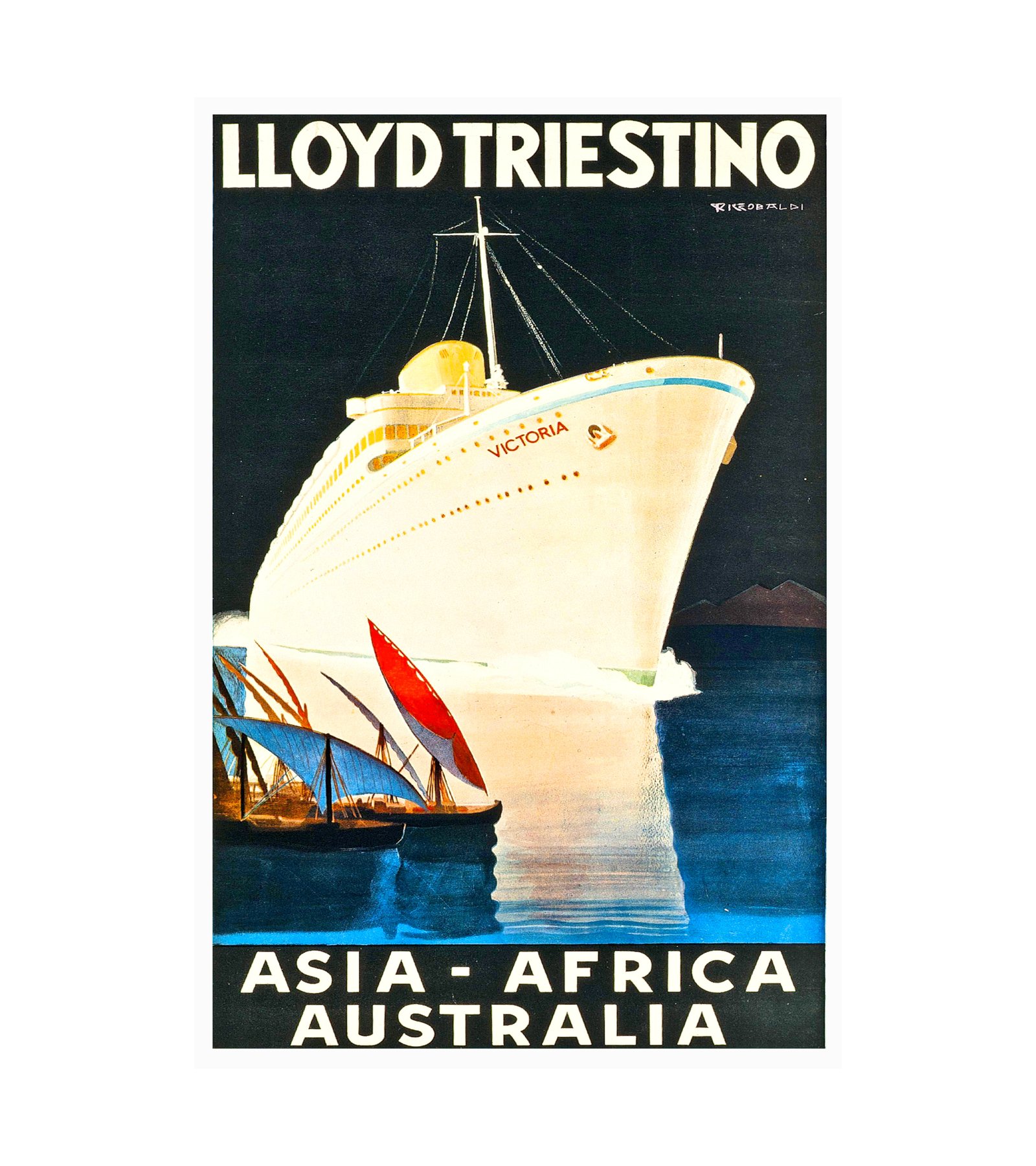 Lloyd Triestino Asia, Africa, Australia 