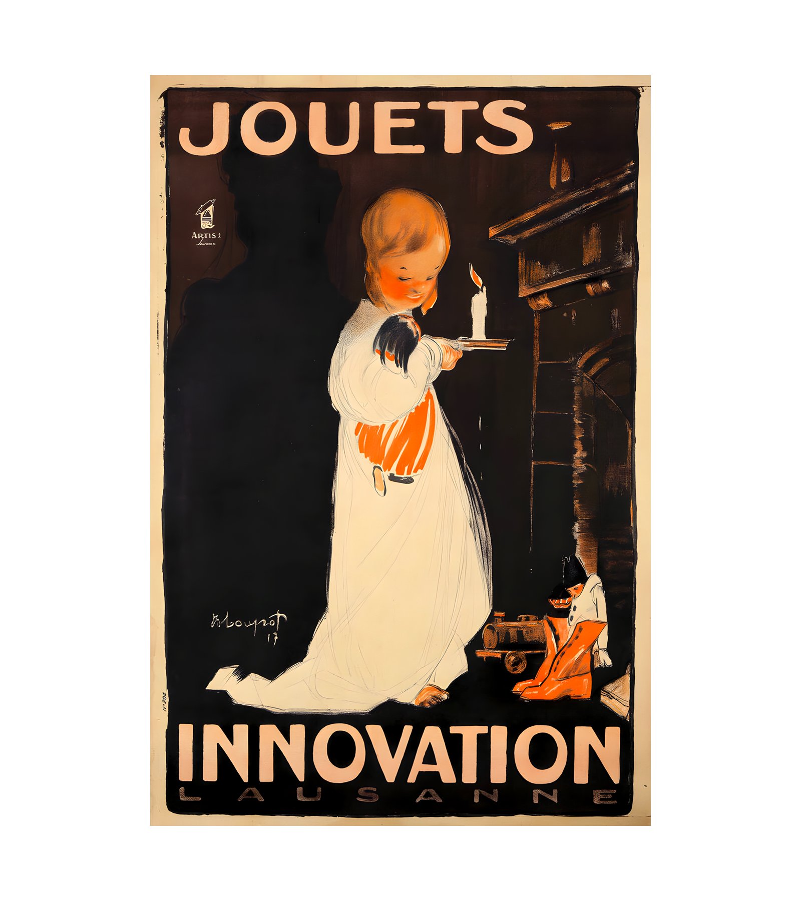 1917 CHARLES LOUPOT - Innovation Jouet Artis, Lausanne 