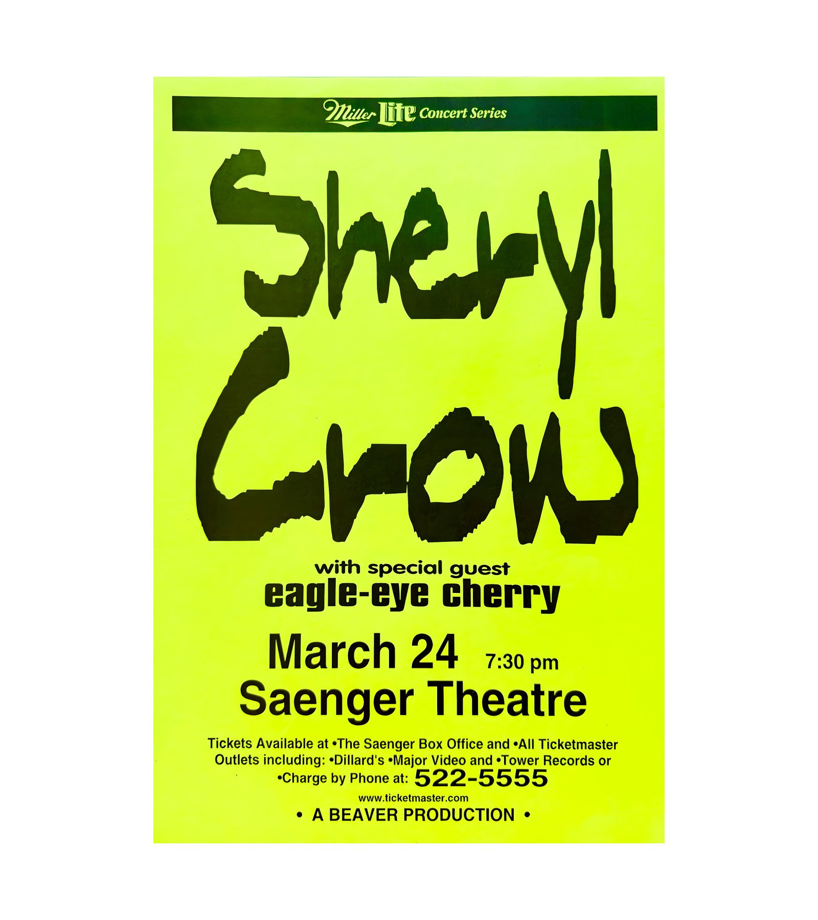 1999 Sheryl Crow New Orleans 