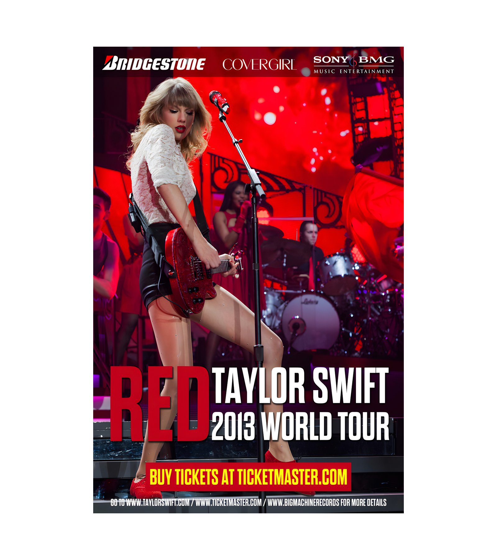 2013 RED Taylor Swift World Tour 