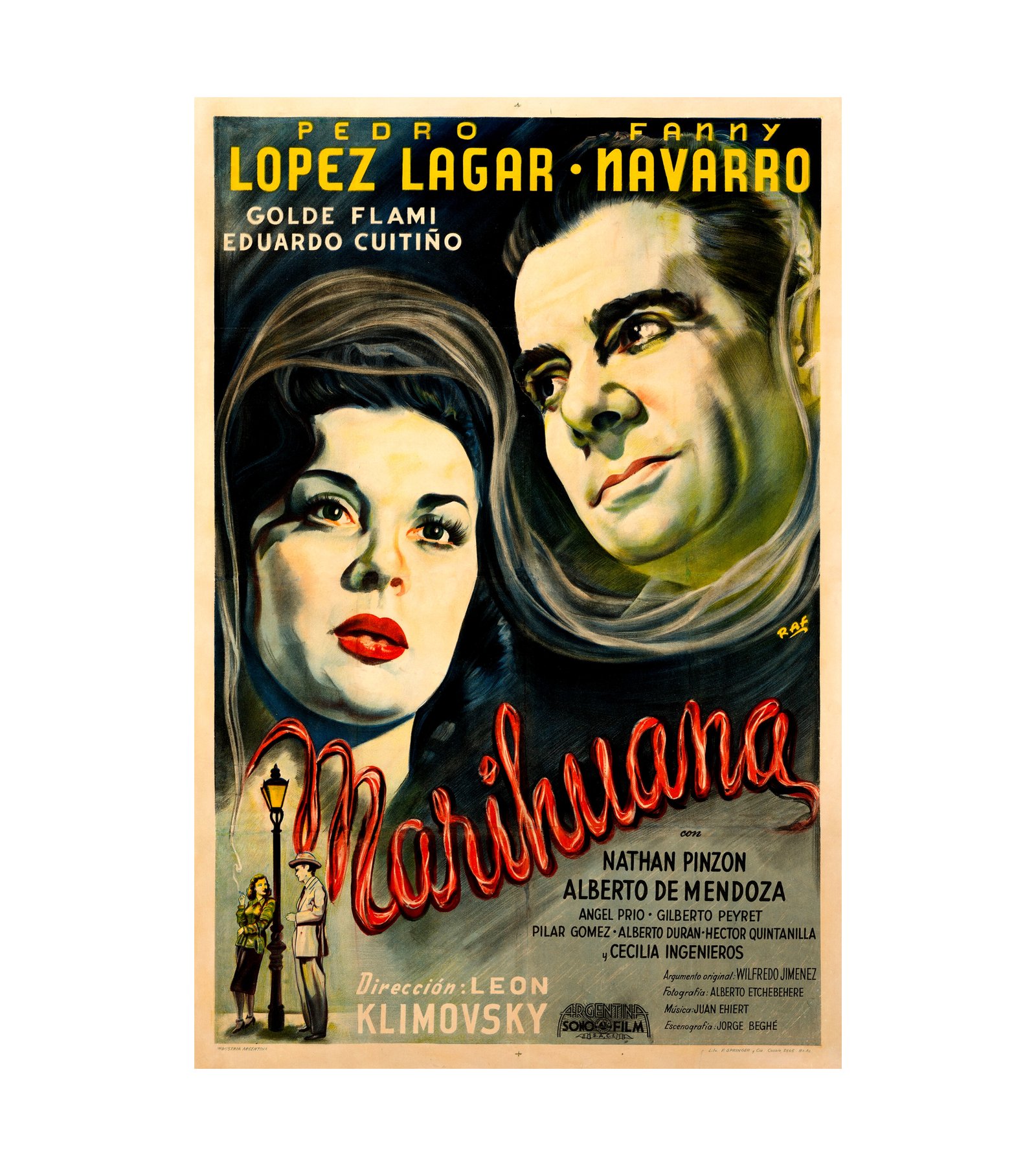 1950 The Marihuana Story (Sono Film) Argentinean 