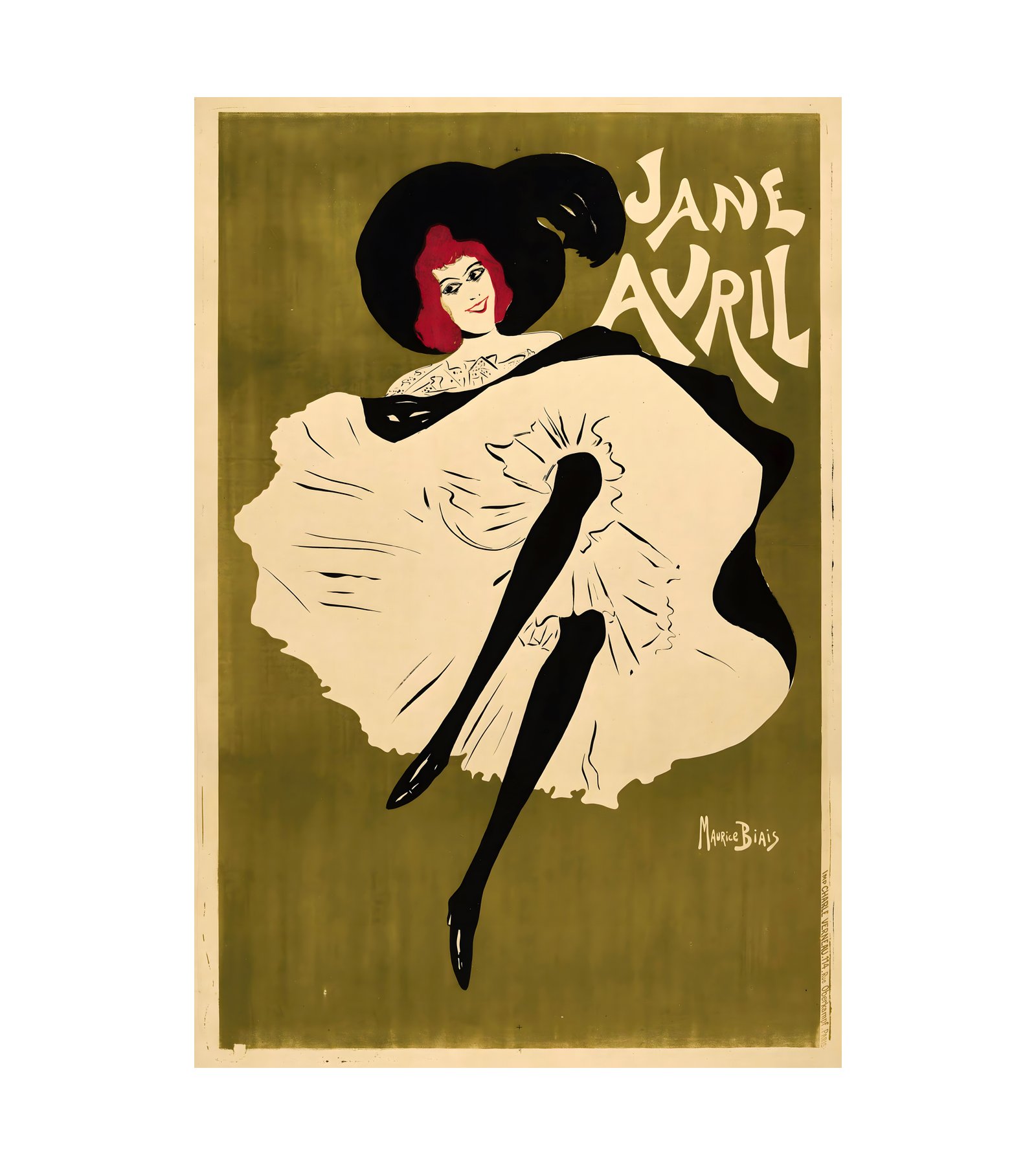 1895 Maurice Biais - Jane Avril 