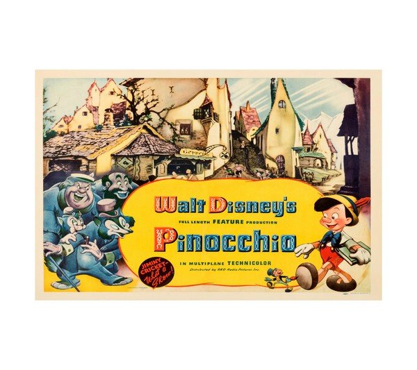 1940 Walt Disney's Pinocchio (RKO) 