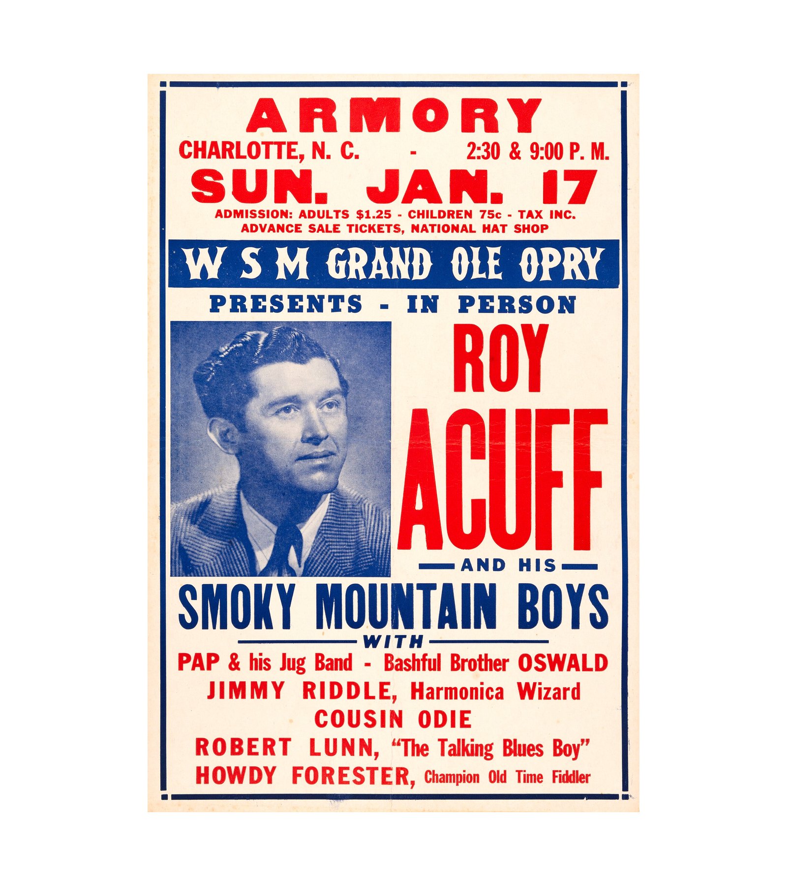 1957 Roy Acuff Armory 
