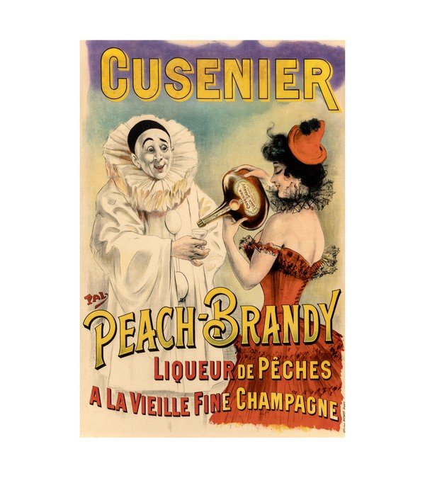 1898 Cusenier - Peach Brandy 