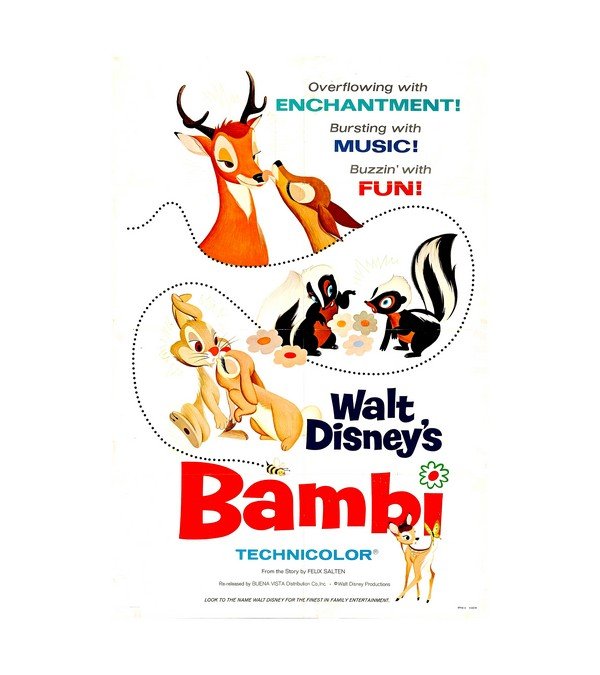 1966 Bambi (Buena Vista) 