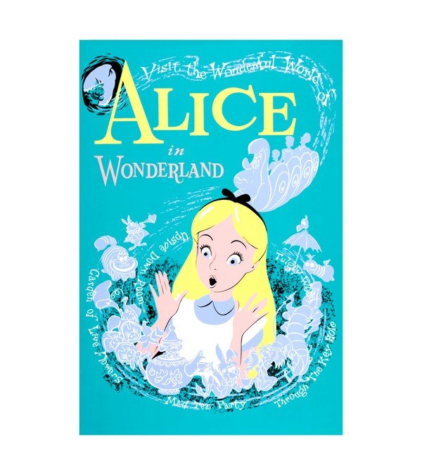 1958 Alice in Wonderland Disneyland Park (Walt Disney) 