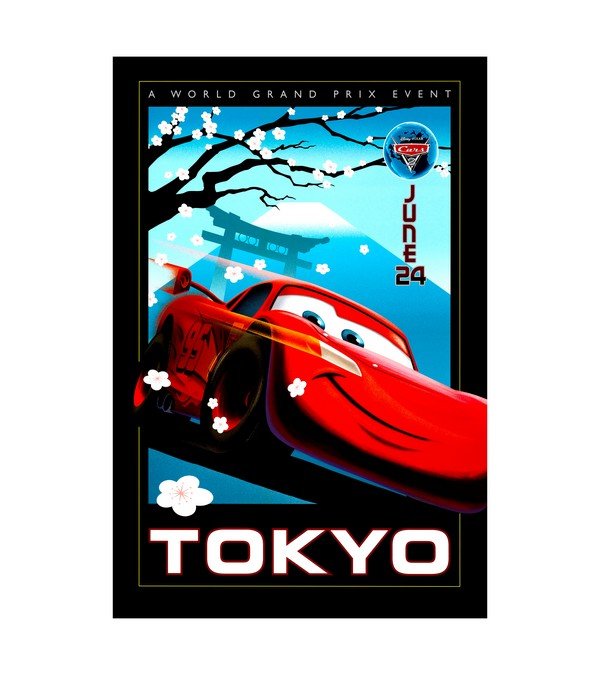 2011 Cars 2 (Walt Disney Pictures) Tokyo 