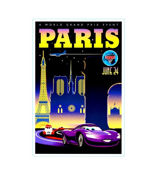 2011 Cars 2 (Walt Disney Pictures) Paris 