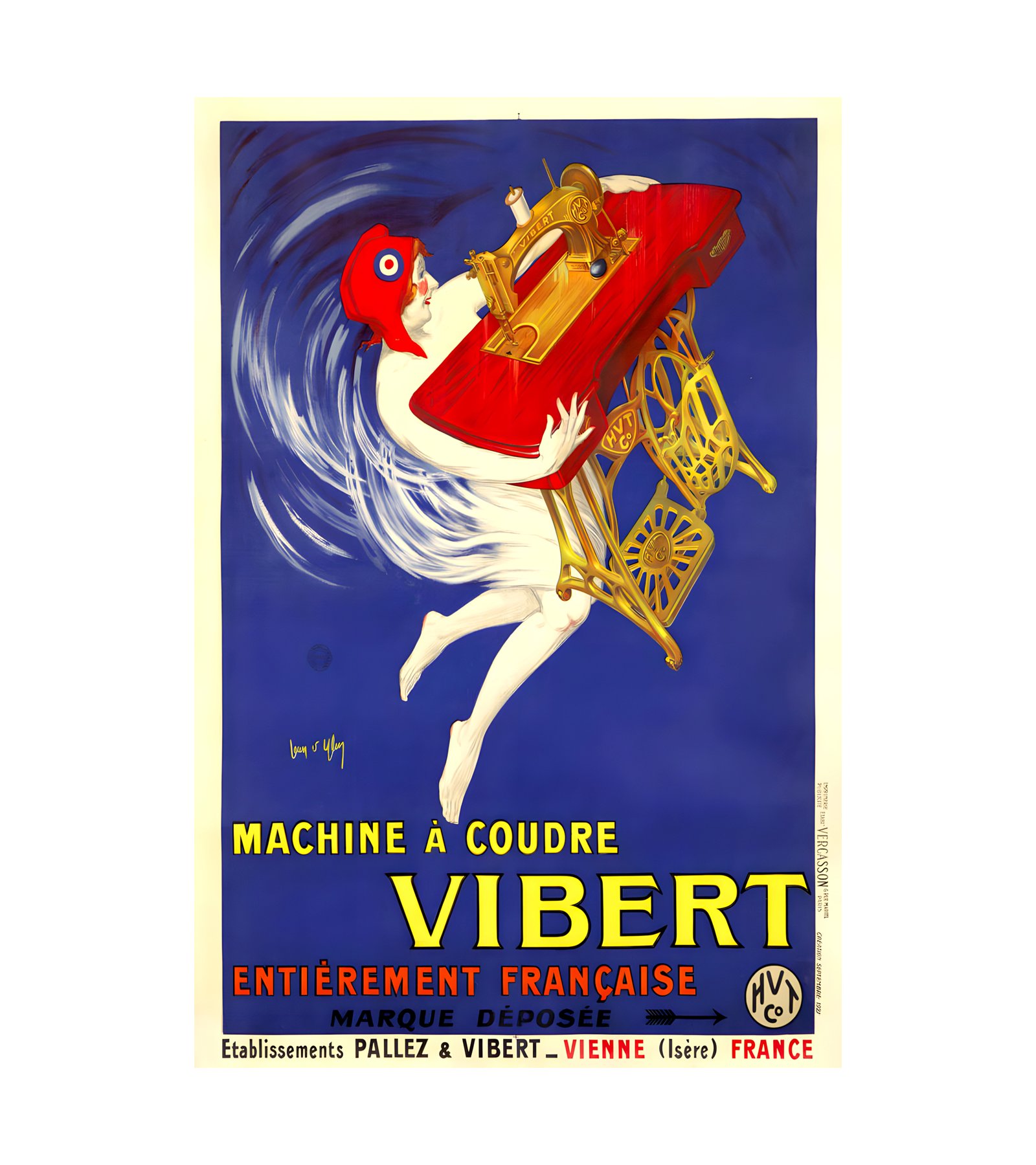 1921 JEAN D'YLEN - Vibert - Imp. Vercasson, Paris 