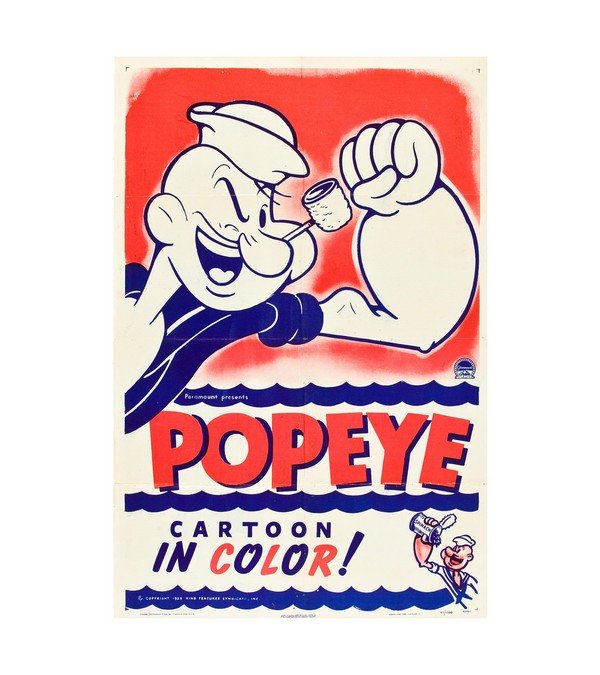 1943 Popeye the Sailor Man(Paramount) 