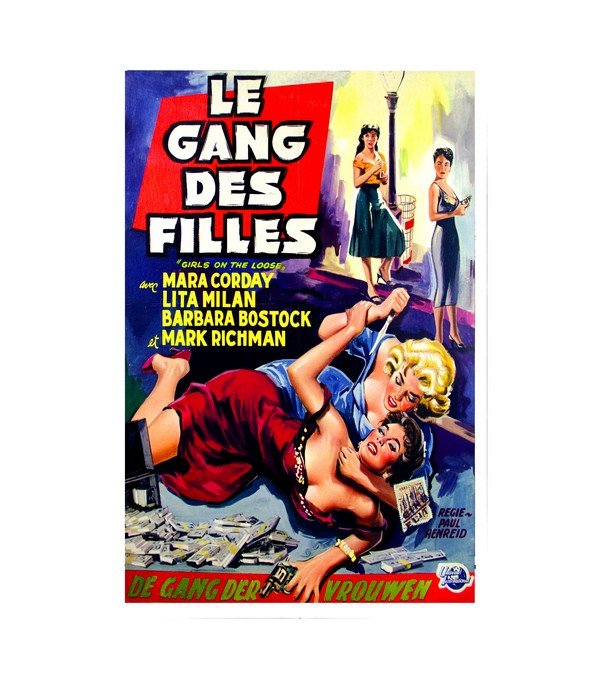 1958 Girls on the Loose (French) 