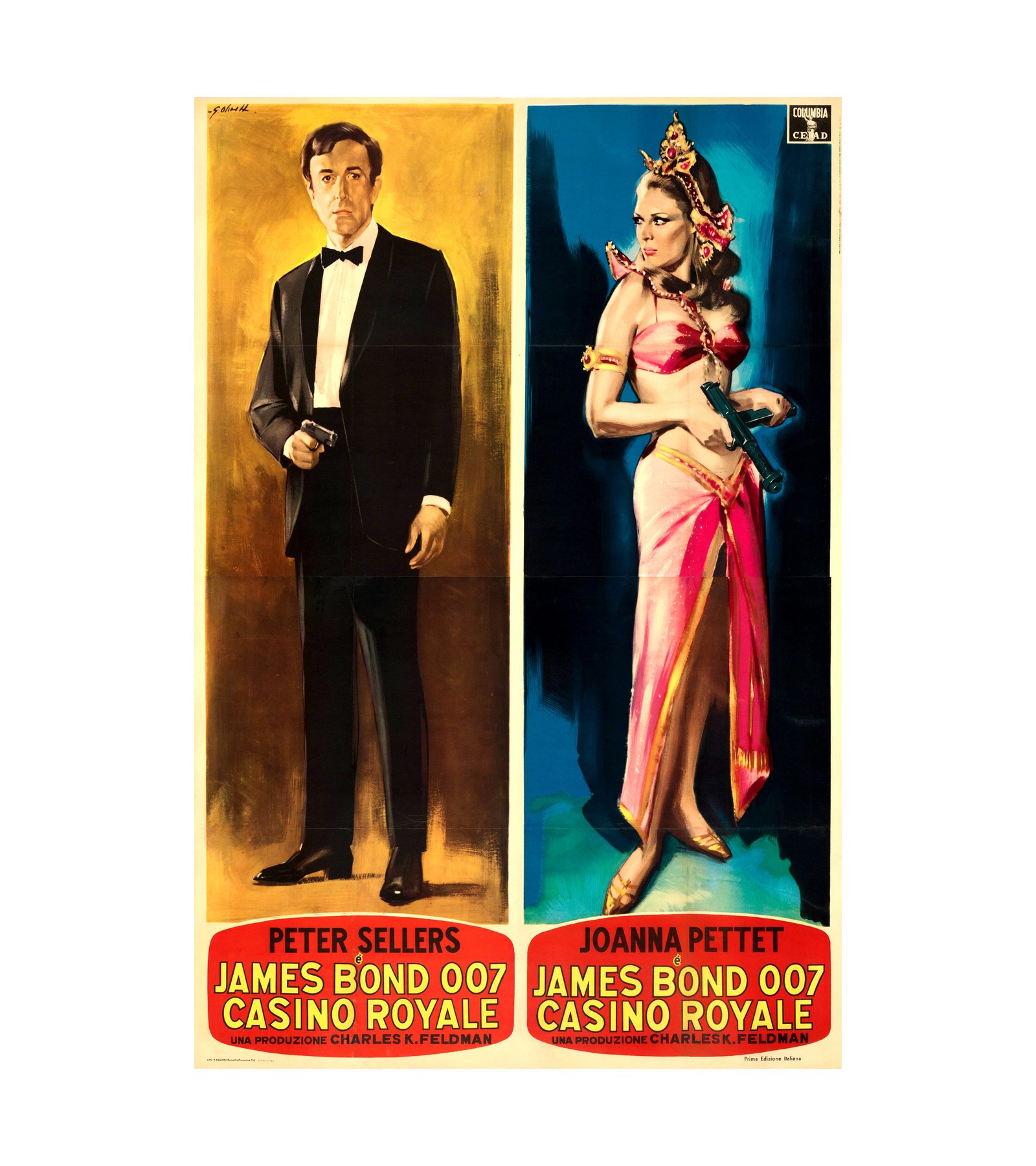 1967 Casino Royale Peter Sellers, Joanna Pettet 